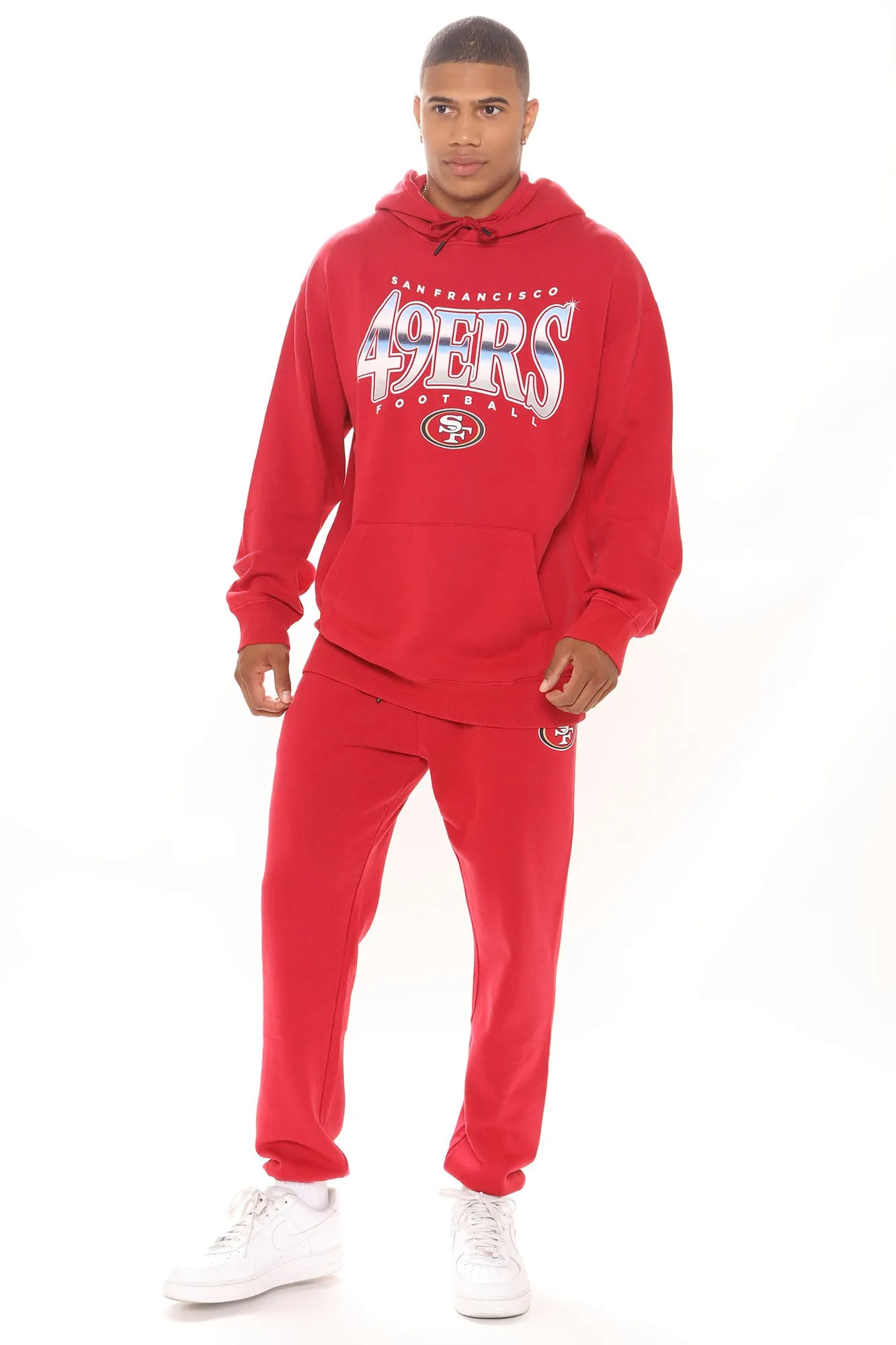 49ers Vintage Dye Sweatpant - Red