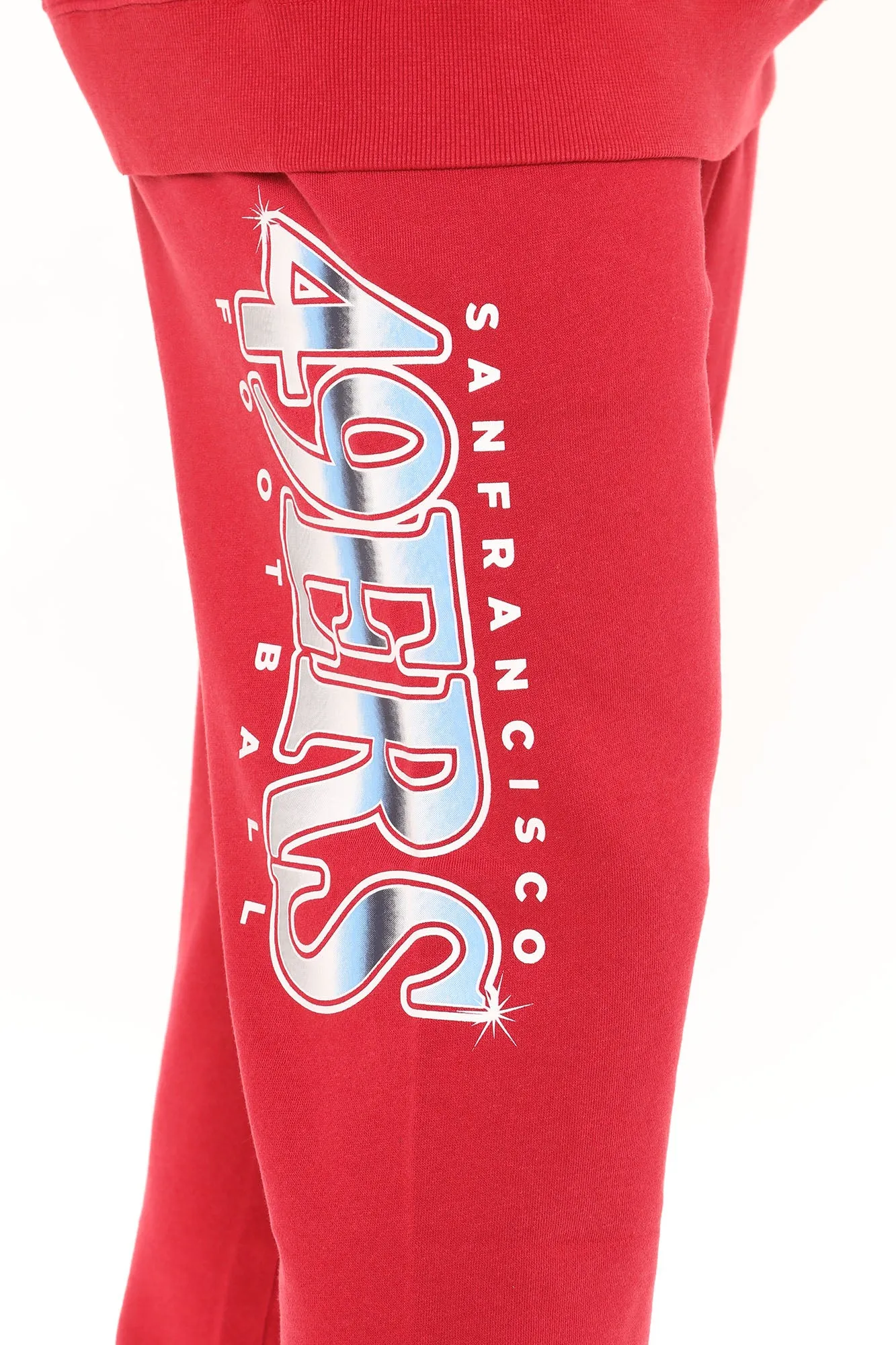 49ers Vintage Dye Sweatpant - Red