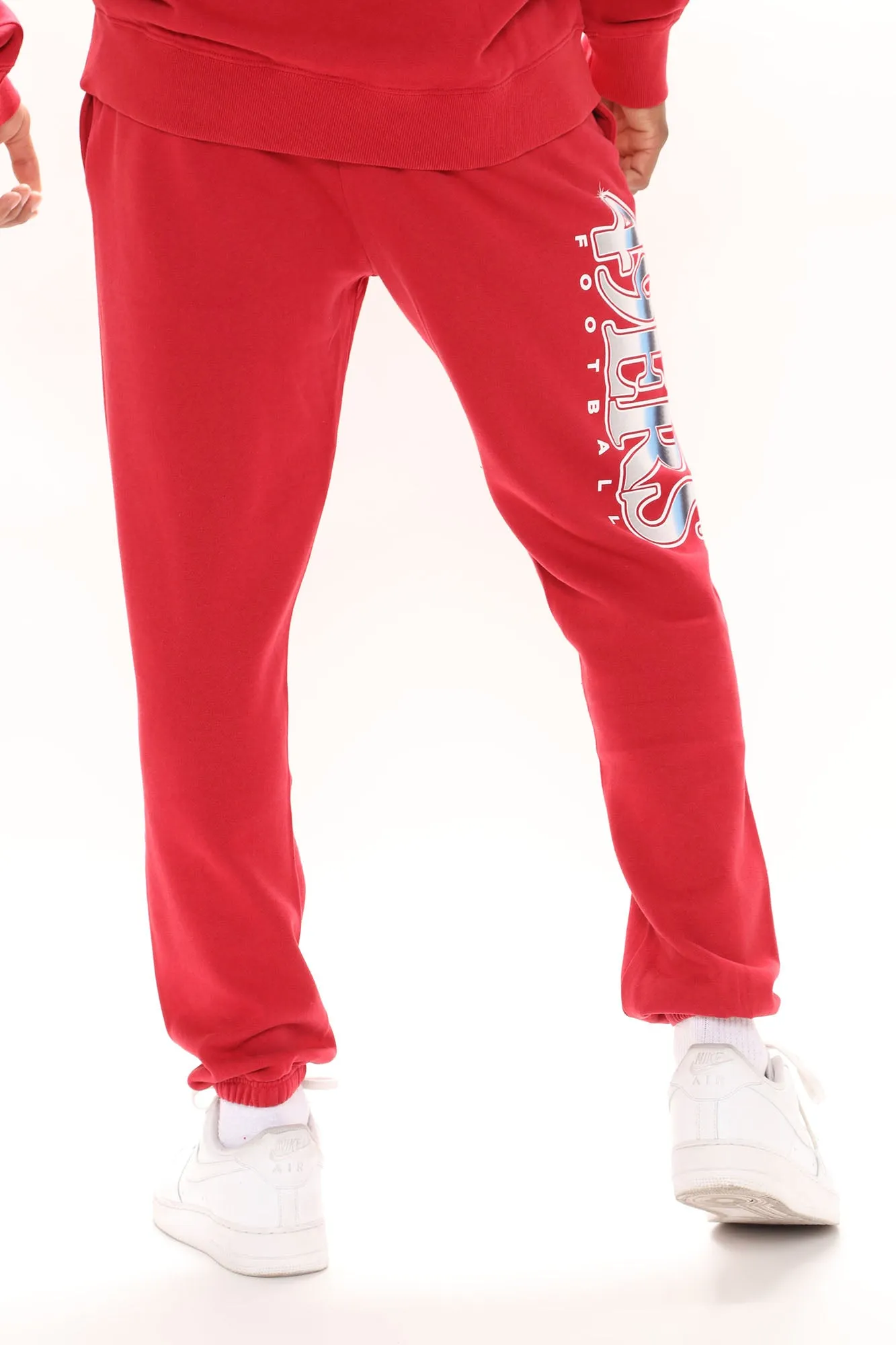 49ers Vintage Dye Sweatpant - Red