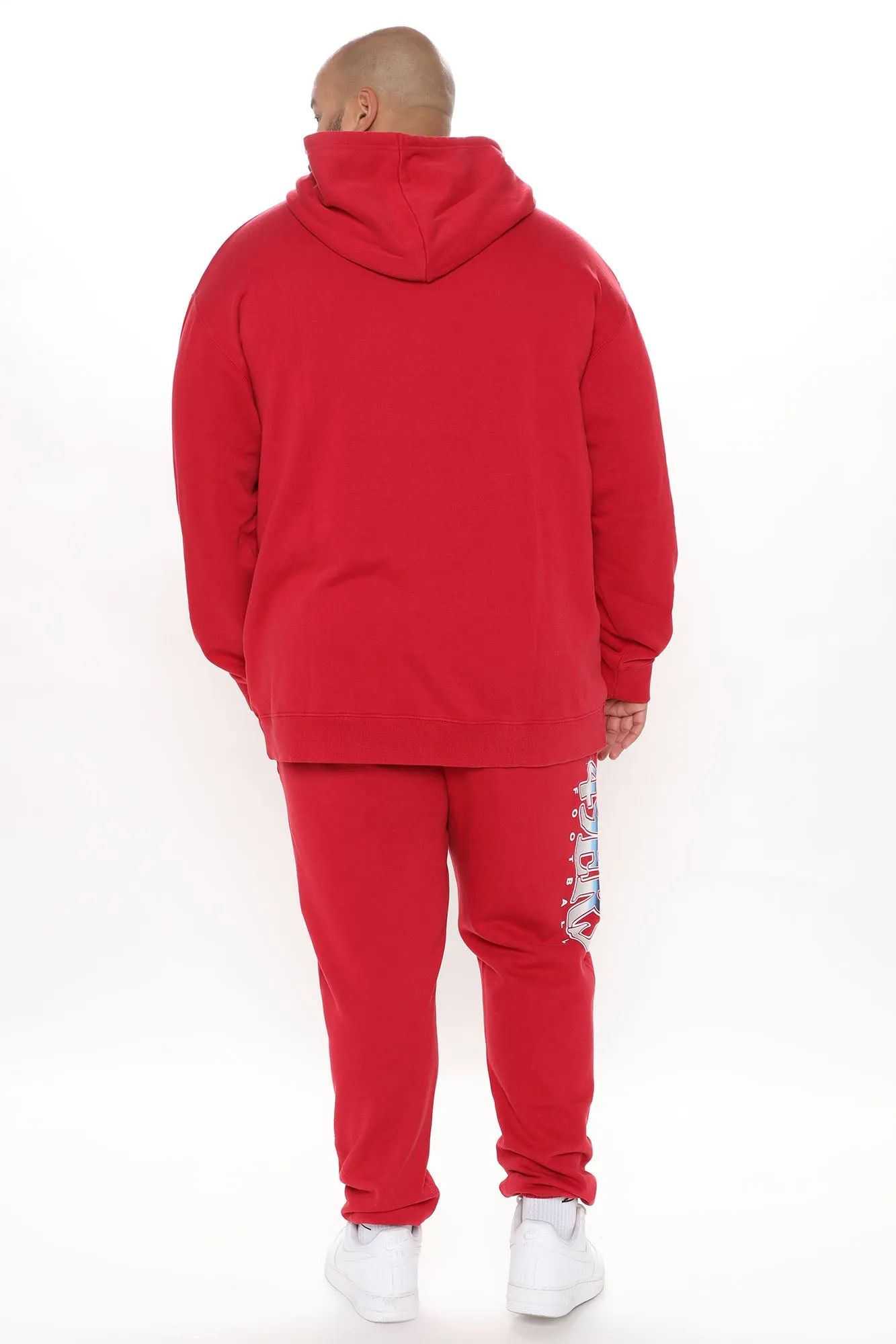 49ers Vintage Dye Sweatpant - Red