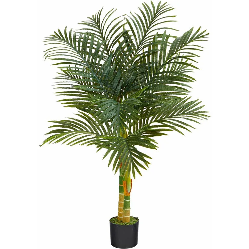 4ft. Golden Cane Artificial Palm Tree