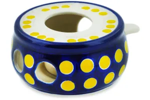 4" Heater - Yellow Dots