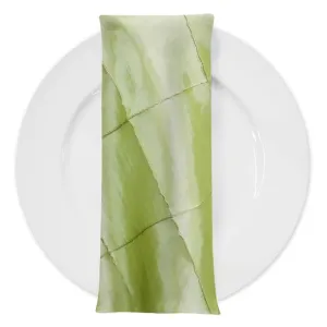 4" Pintuck Taffeta Table Napkin in Sage 103