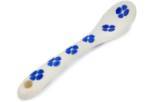 4" Spoon - Cobalt Dots