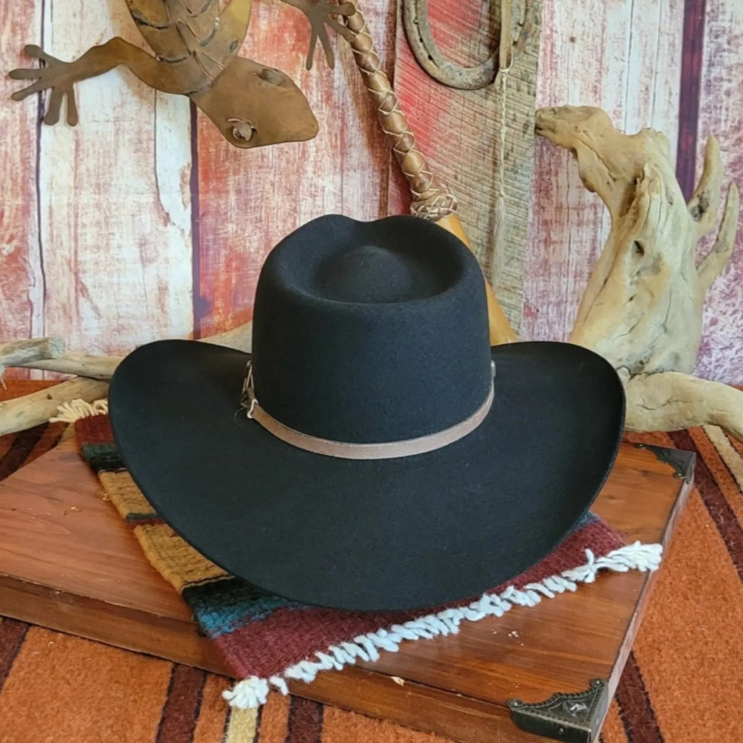 4X Buffalo Fur Felt Hat the “Drifter” by Stetson  SBDFTR-163420