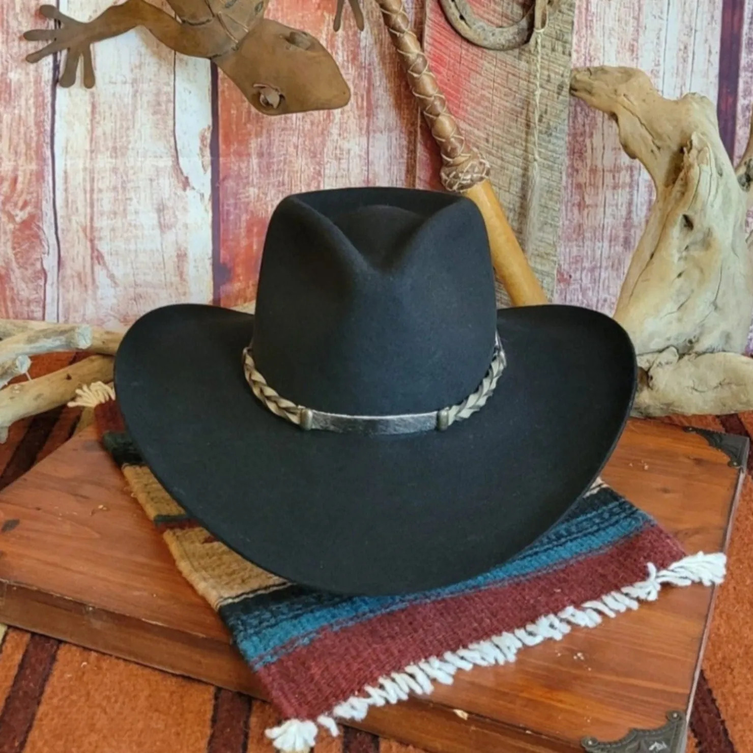 4X Buffalo Fur Felt Hat the “Drifter” by Stetson  SBDFTR-163420