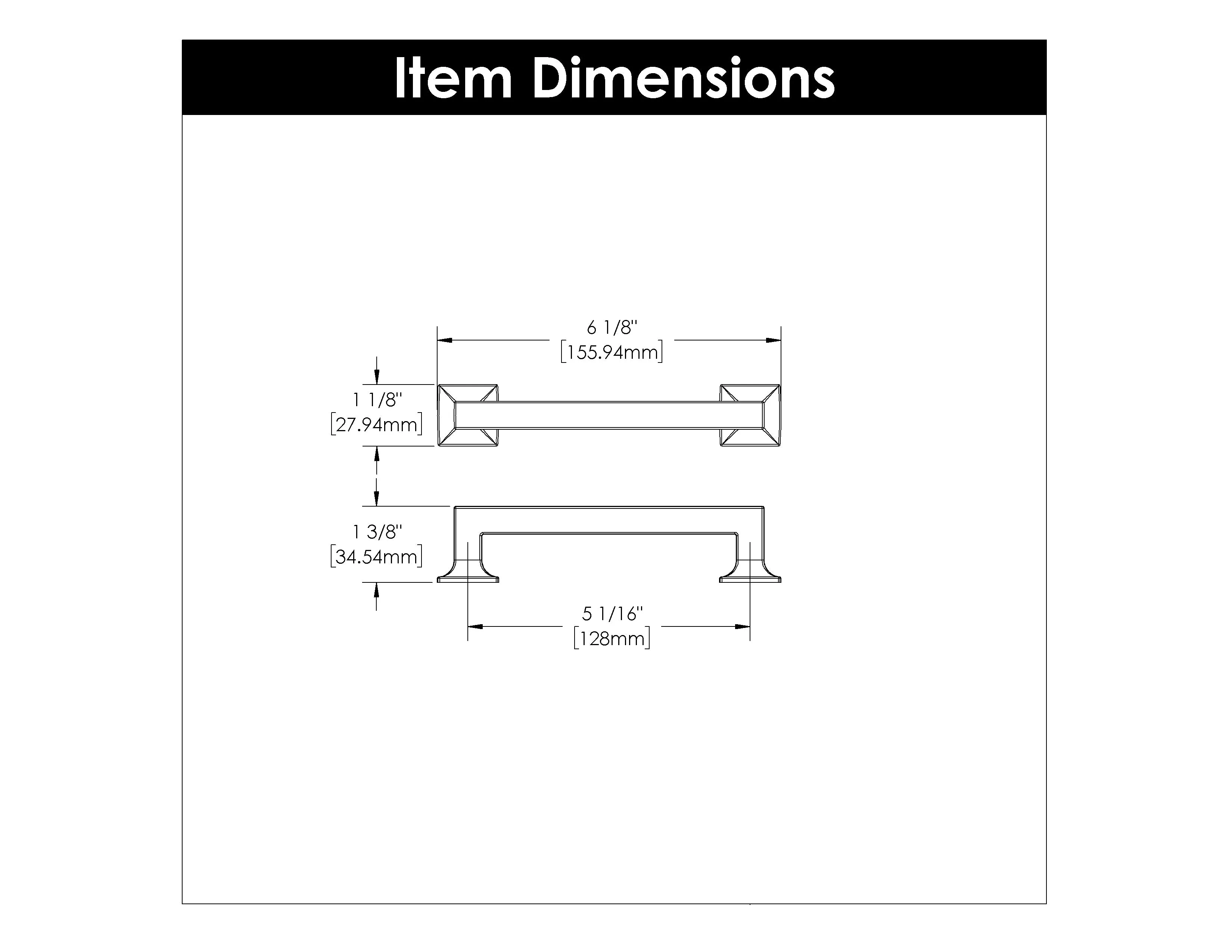 5-1/16 inch (128mm) Studio Pull