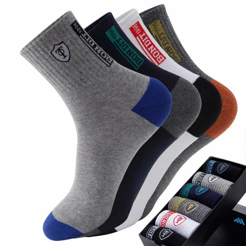 5 Pairs Men's Sports Socks