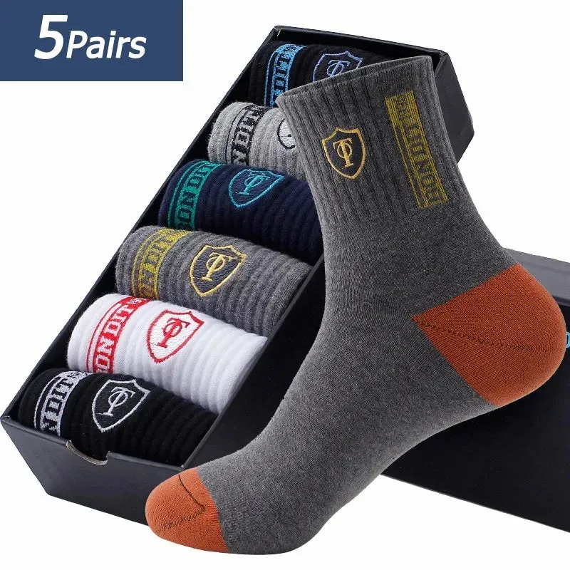 5 Pairs Men's Sports Socks