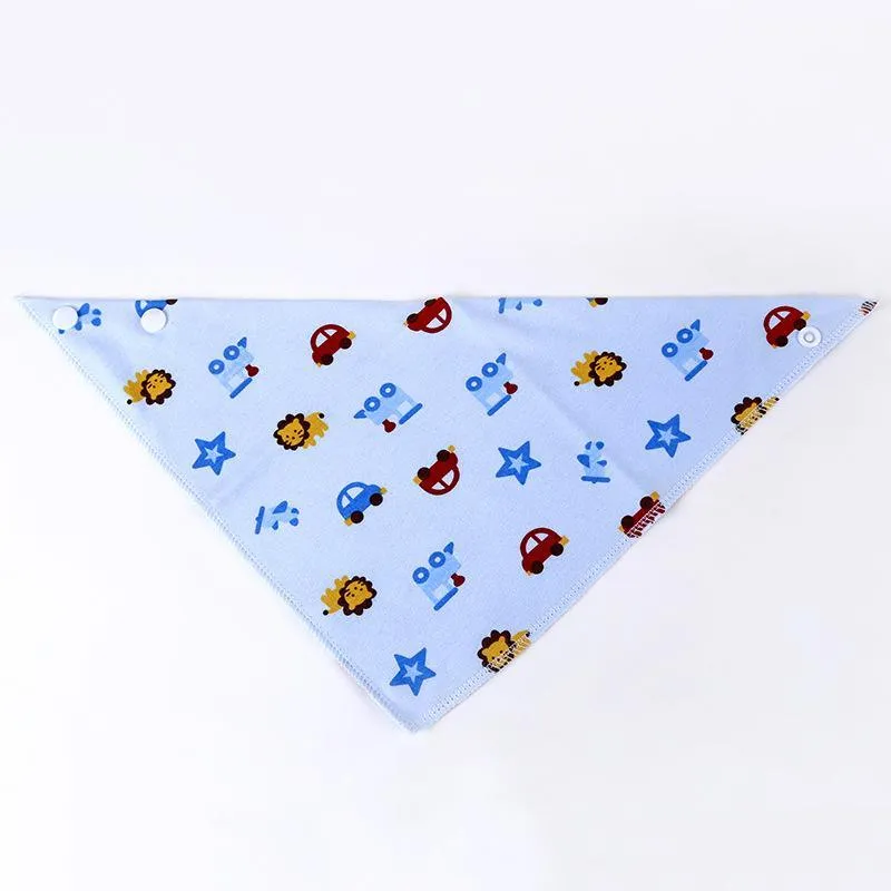 5-piece Cartoon Design Bibs