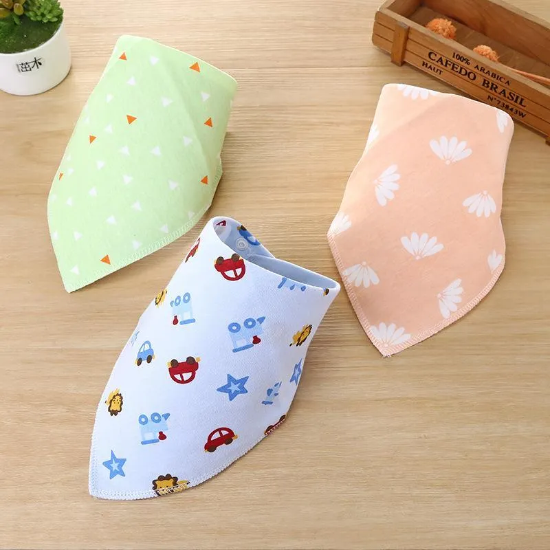 5-piece Cartoon Design Bibs