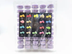 50 Pack Grape  French Macaron Value Pack