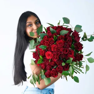 50 Red Rose Bouquet