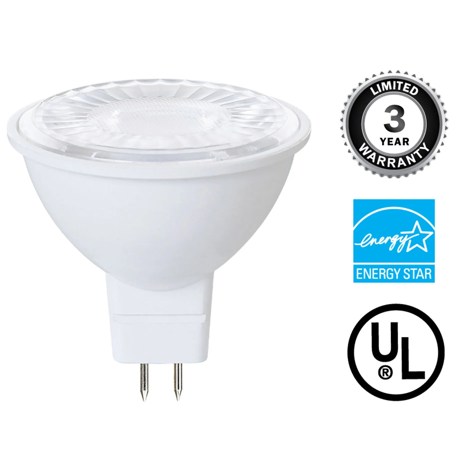 50-Watt Equivalent MR16 GU5.3 LED Indoor Flood Light Bulb, Energy Star