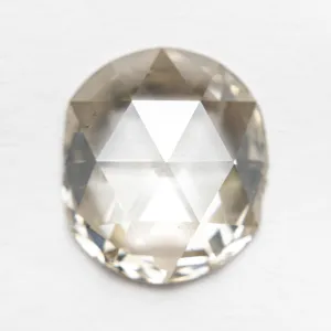 5.01ct 13.66x12.04x3.68mm SI1 O-P Antique Oval Rosecut 21721-01