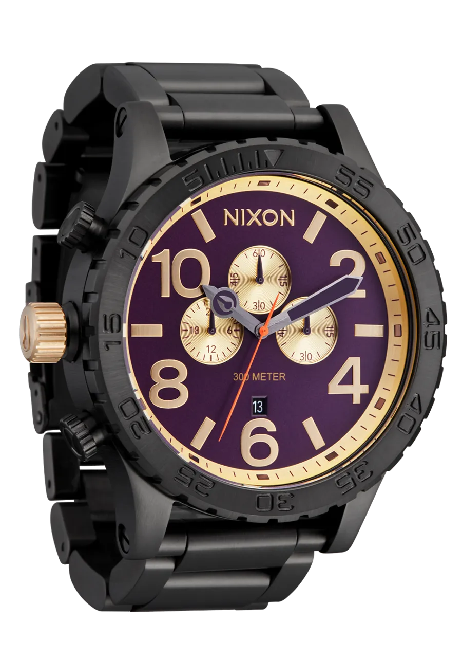 51-30 Chrono - Gunmetal / Blackberry / Gold