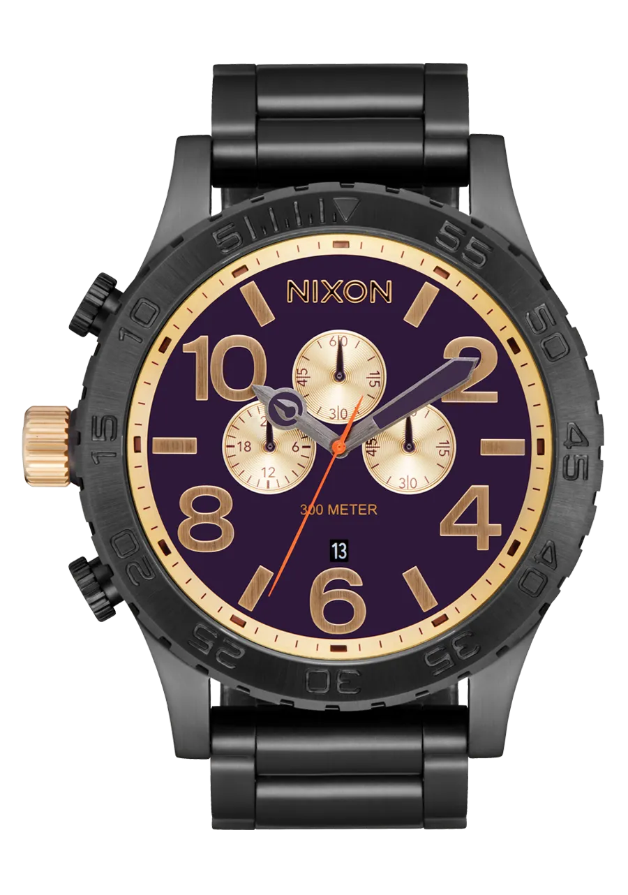 51-30 Chrono - Gunmetal / Blackberry / Gold