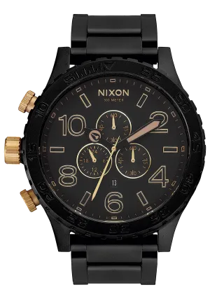 51-30 Chrono - Matte Black / Gold