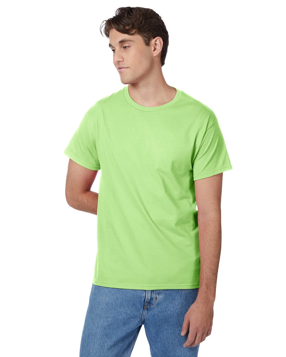 5250T-Hanes-LIME