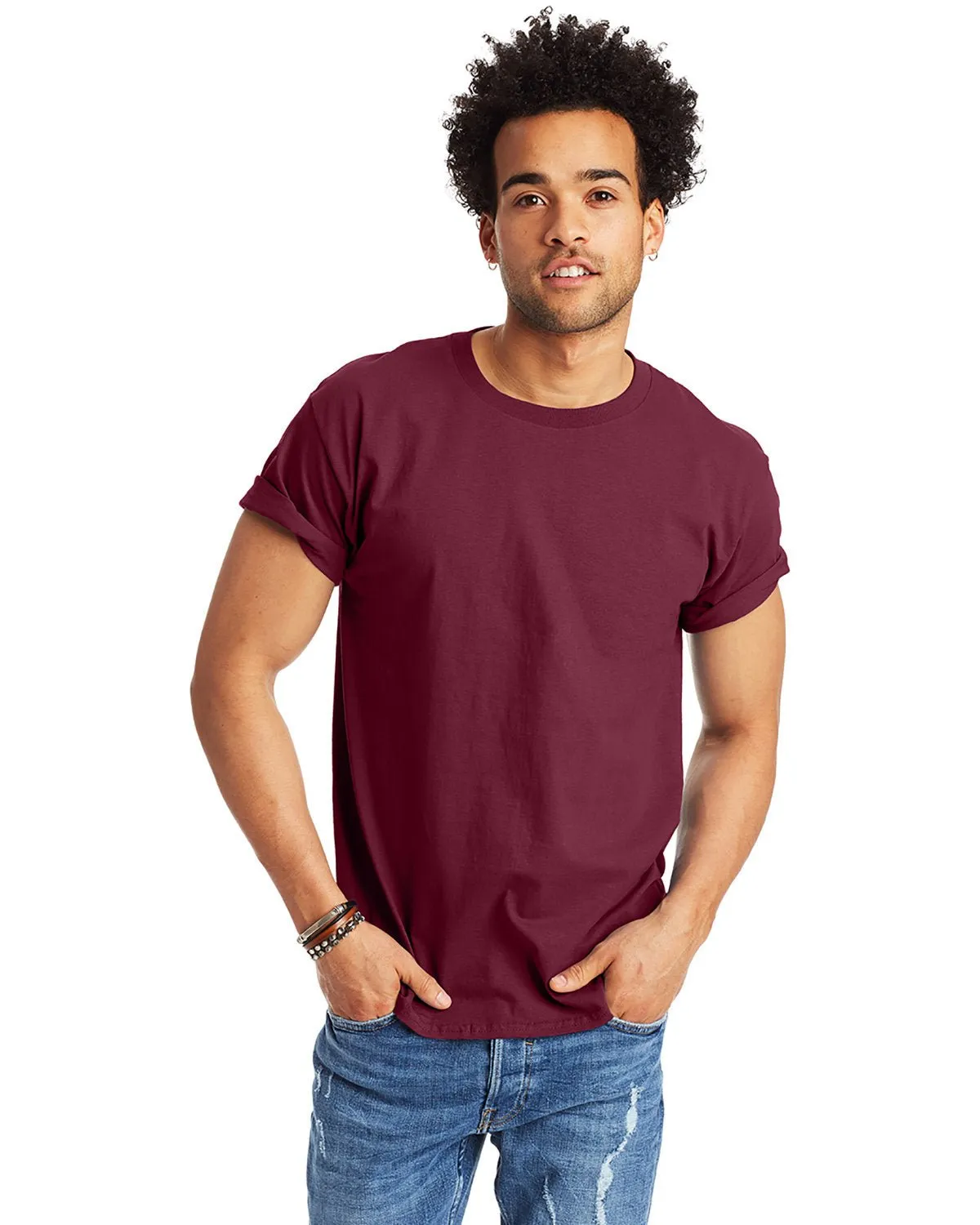 5250T-Hanes-MAROON