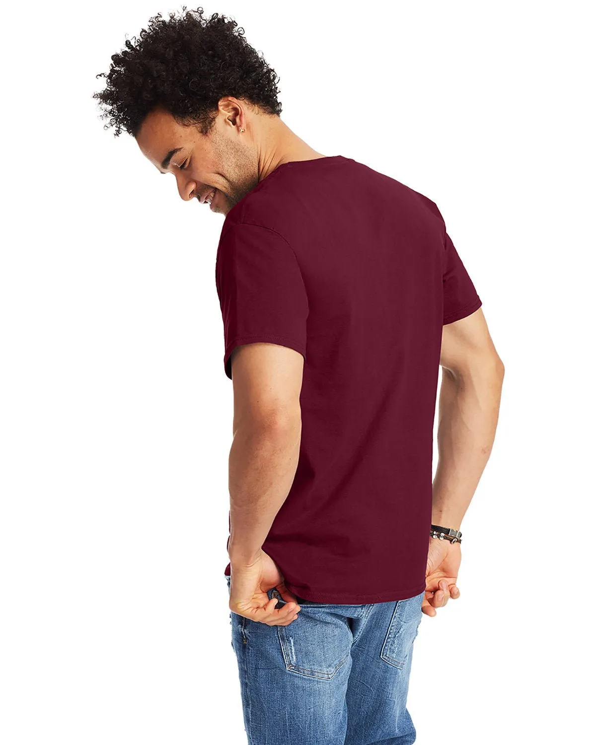 5250T-Hanes-MAROON