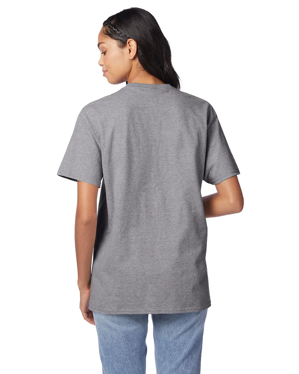 5250T-Hanes-OXFORD GRAY