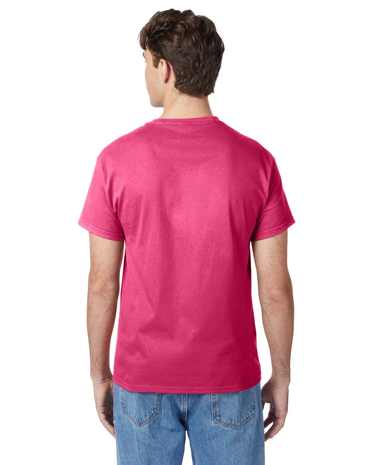 5250T-Hanes-WOW PINK