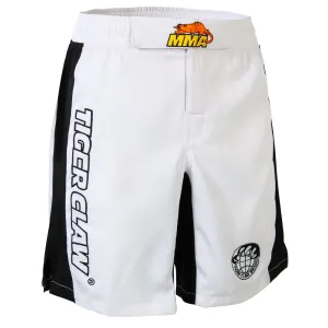 55% OFF - Fight Shorts - White with Black trim