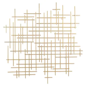 5798GD - Iquara Abstract Art - Gold