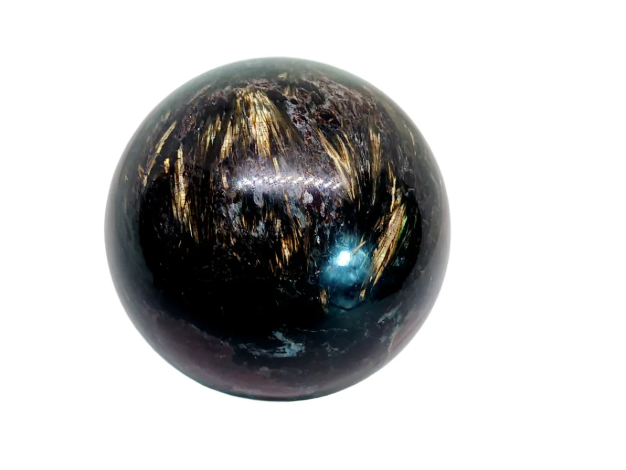 594G Firework Garnet Crystal Sphere