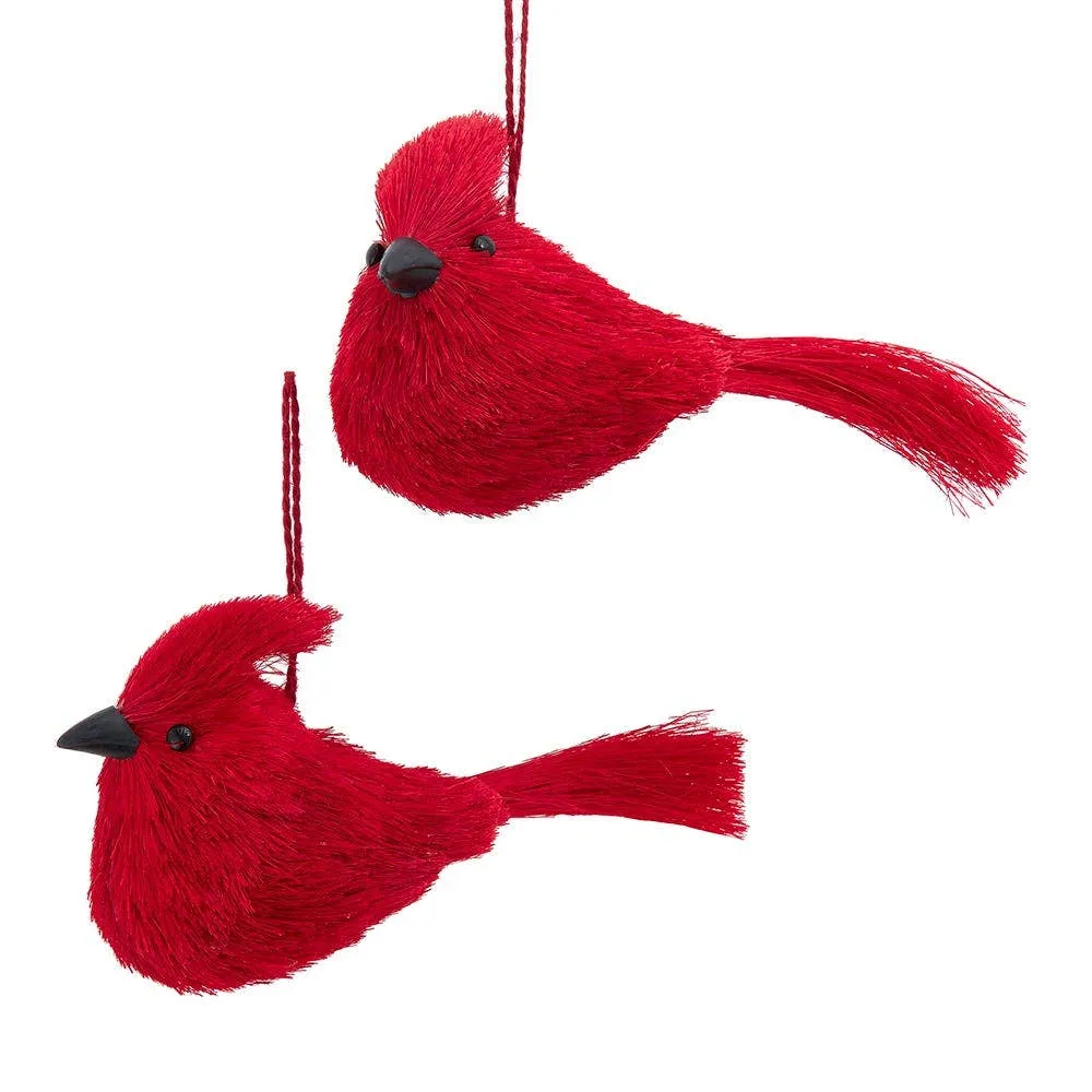 5.9" Red Cardinal Ornament