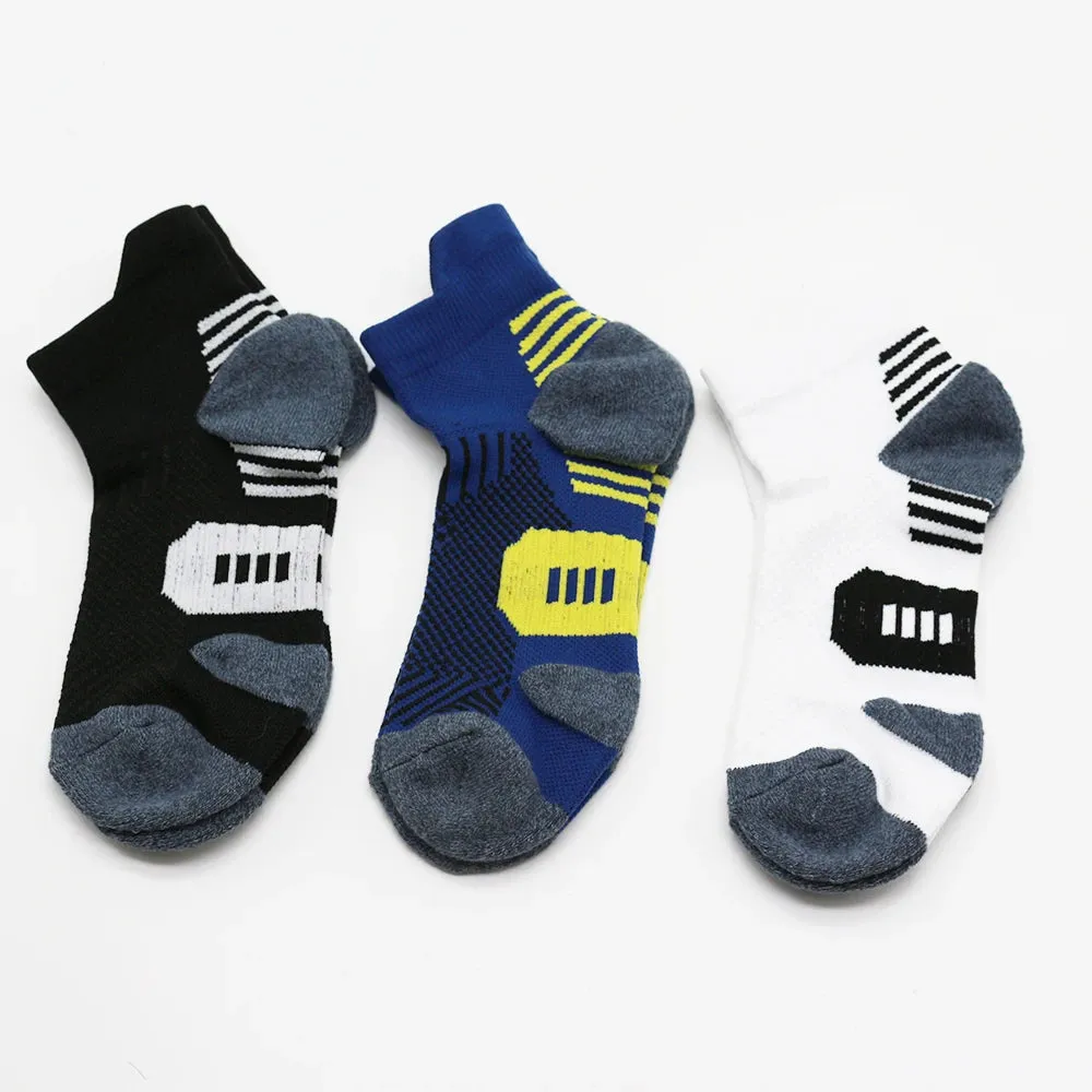 5Pairs Men Ankle Quick Dry Sports Running Socks