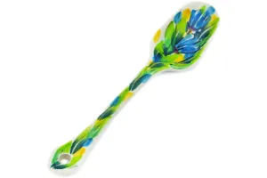 5" Sugar Spoon - Bouquet Azul