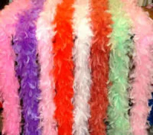 6' Chandelle Feather Boa 55-65 Gram