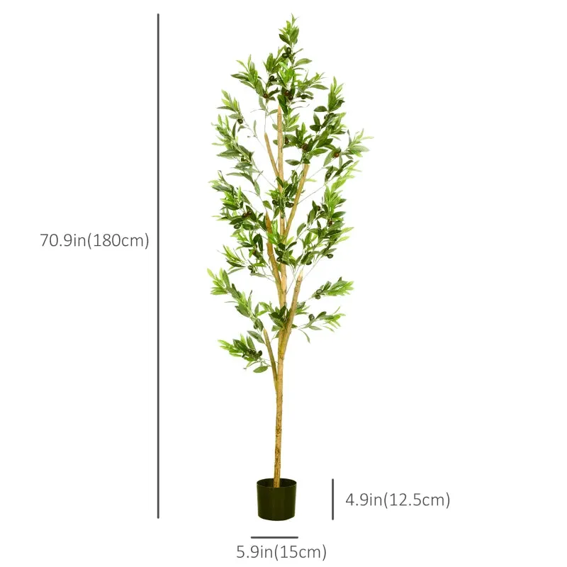 6 ft Artificial Olive Tree