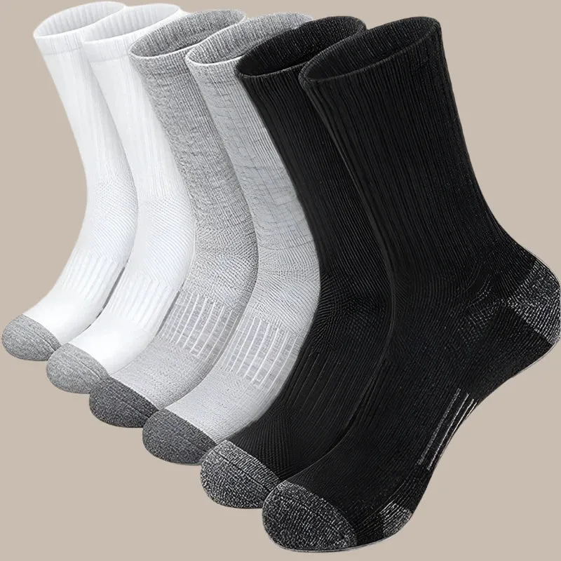 6 Pairs High Quality Gym Socks for Men