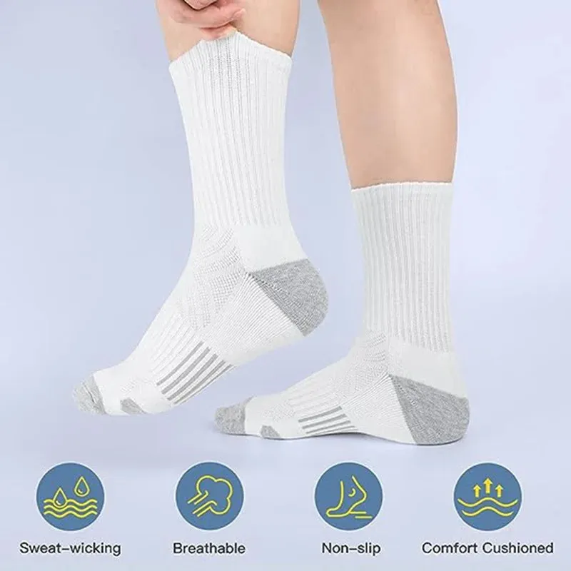 6 Pairs High Quality Gym Socks for Men