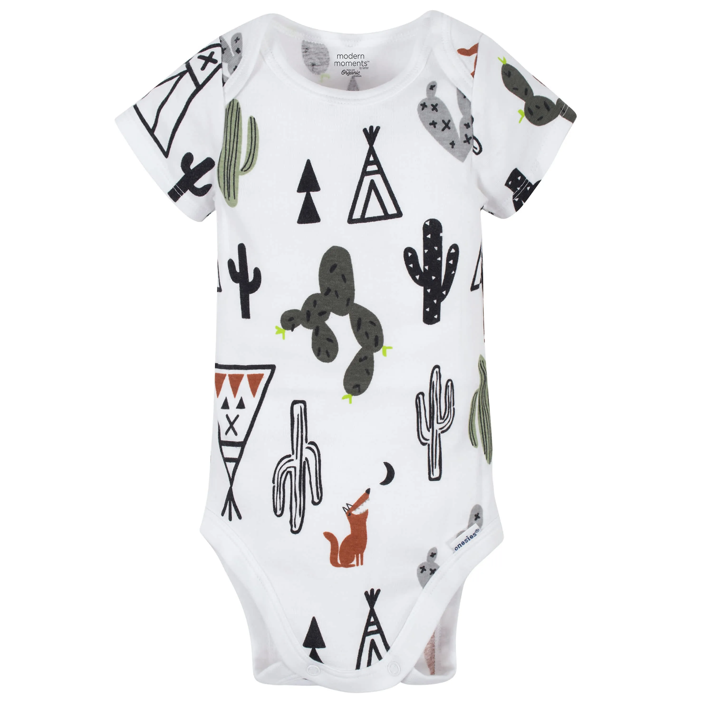 6-Piece Baby Boys Desert & Arrows Organic Onesies® Bodysuits, Pants, & Bandana Bibs