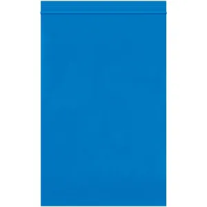 6 x 9" - 2 Mil Blue Reclosable Poly Bags