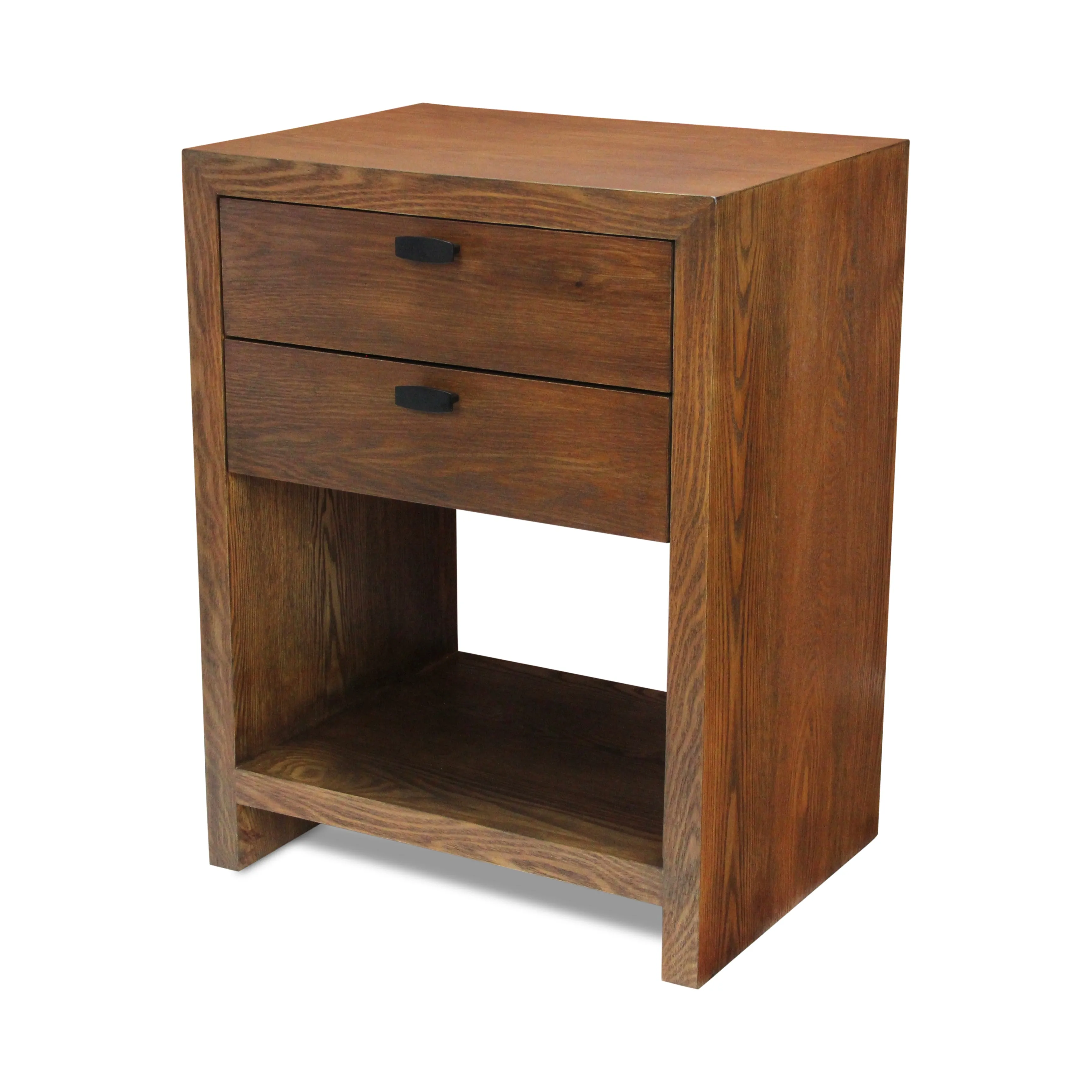 6083BR - Vivara 2 Drawer Nightstand - Brown