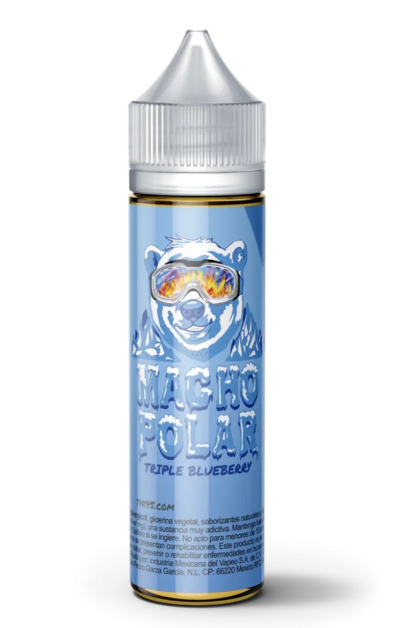 60ml Macho Polar Triple Blueberry - LIQUID PARADISE