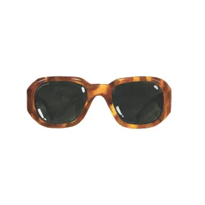 '60s Retro Tortoise Sunglasses