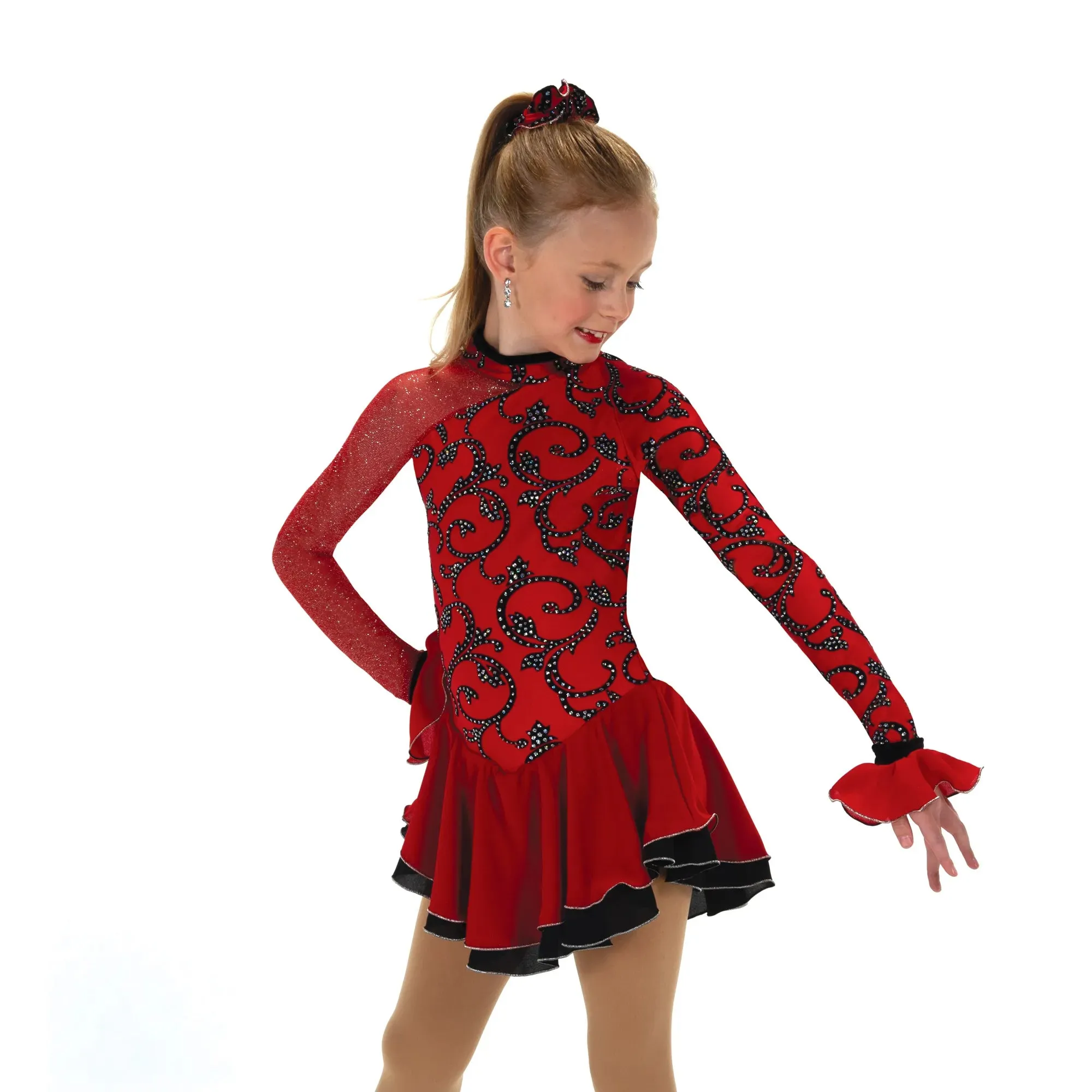 630 Figure Skating Valentango Dress