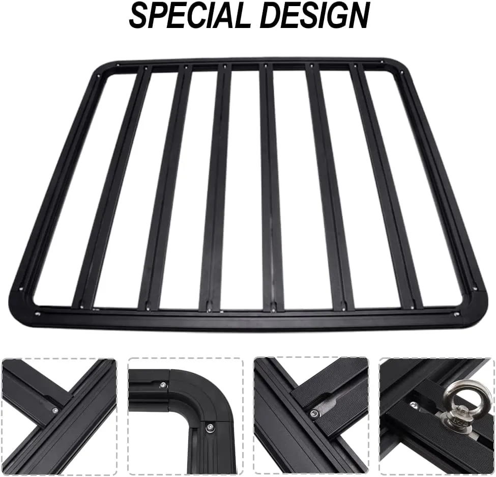 63" x 51" Aluminum Platform Roof Rack