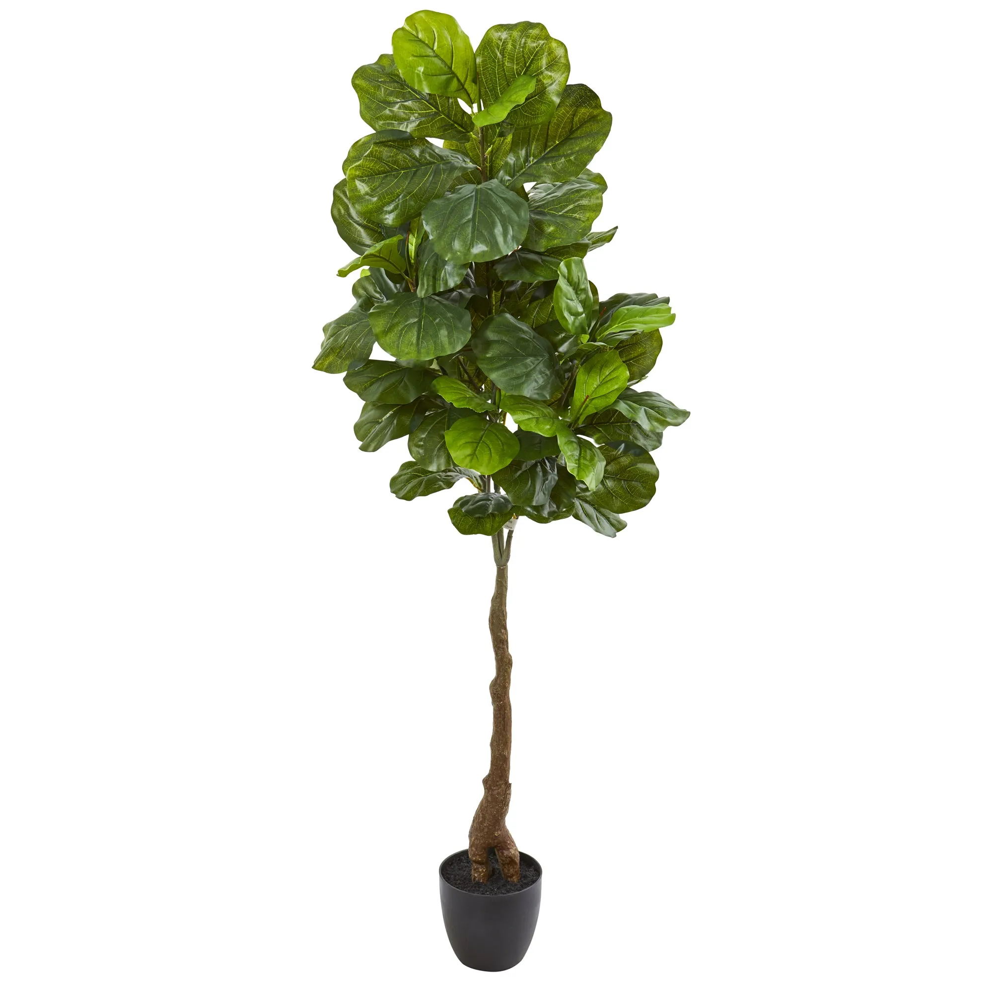 64" Artificial Fiddle Leaf Tree (Real Touch) - Low Maintenance, Life-Like & Vibrant Silk Trees For Busy People.