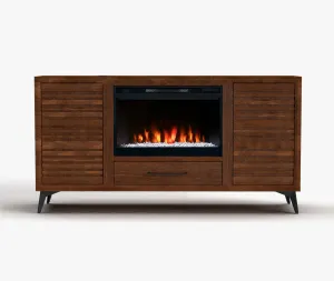 64" Malibu Fireplace TV Stand