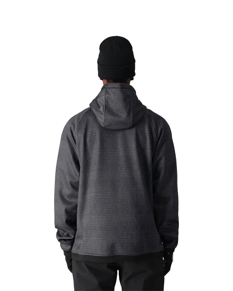 686 Mens Bonded Fleece Hoody Black Ripstop 2025