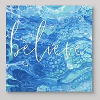 6x6 Mini Inspirational Canvases