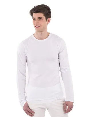 70% Bamboo Mens Long Sleeve Crew Neck