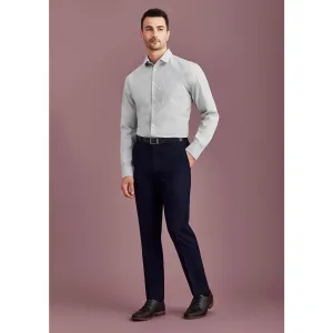 70716 Biz Corporates Mens Slim Fit Flat Front Pant